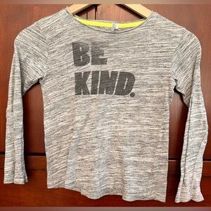 125. Kids Joah Love Distressed Be Kind Long Sleeve Tee T-Shirt